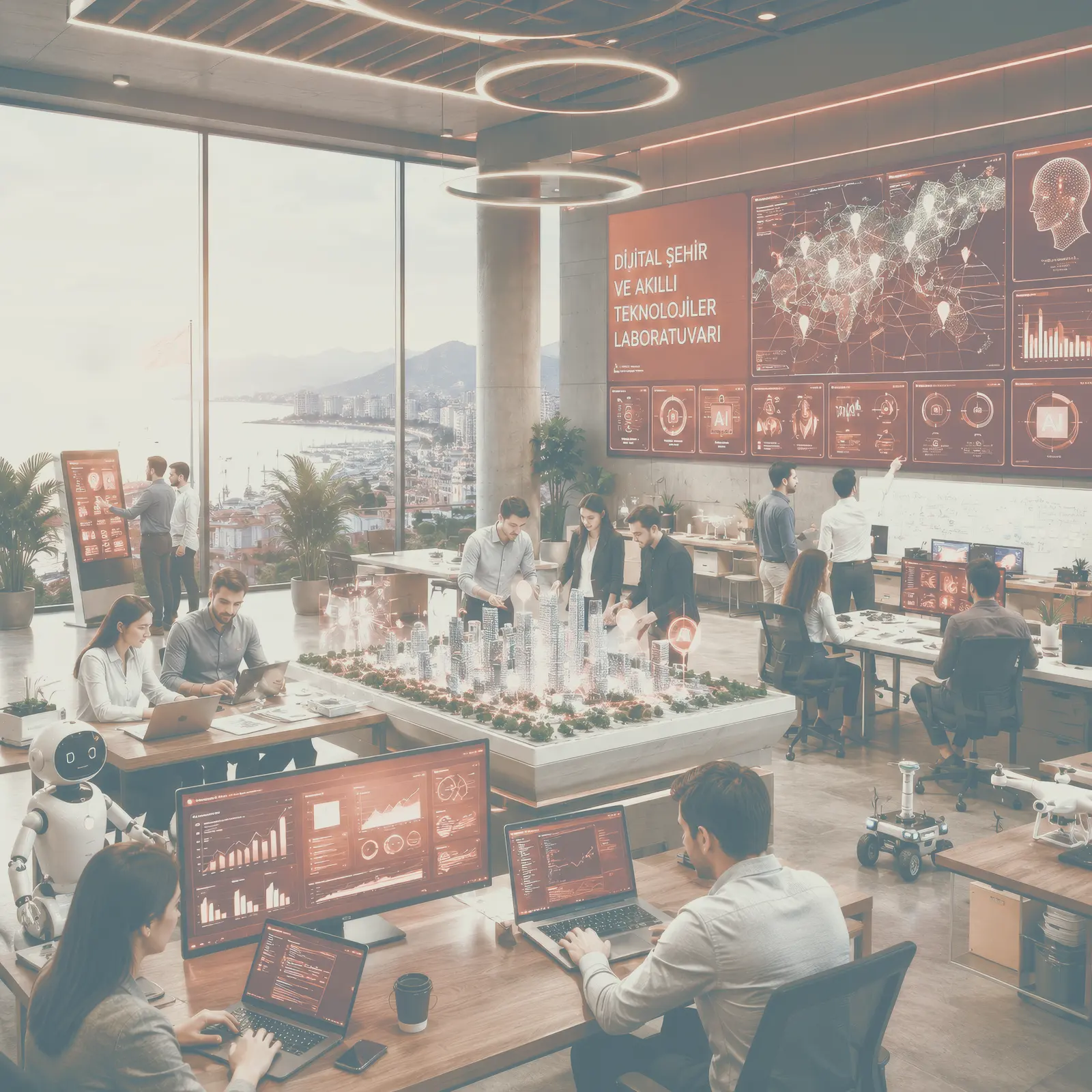 Dijital Şehir ve Akıllı Teknolojiler Laboratuvarı